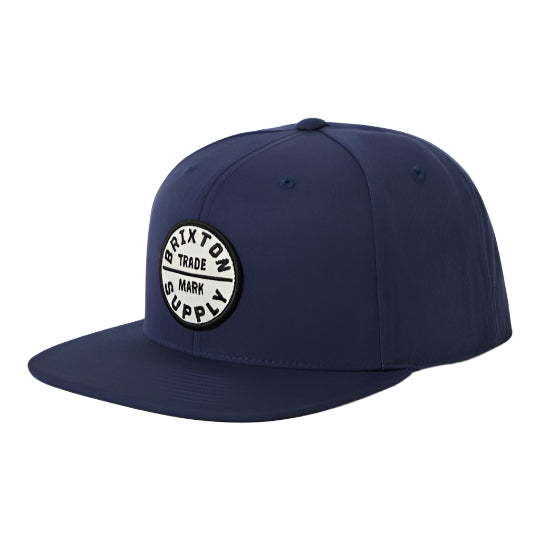 BRIXTON Oath III Snapback Hat - Navy