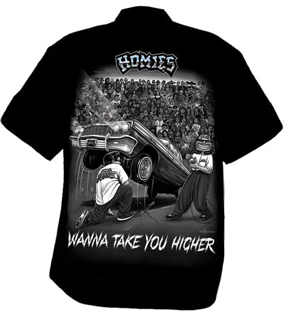 DGA HOMIES™ Work Shirt - WANNA TAKE YOU HIGHER