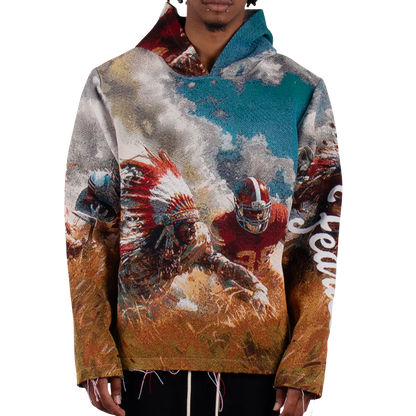 MAJESTIC Warfare Tapestry Graphic Hoodie