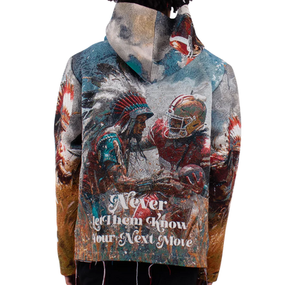 MAJESTIC Warfare Tapestry Graphic Hoodie