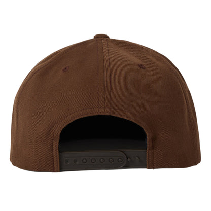 BRIXTON Roller Snapback Hat - Brown