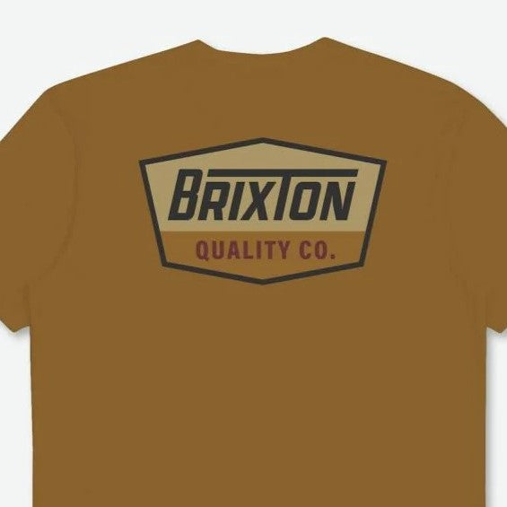 BRIXTON Regal S/S Standard T-Shirt - Timber