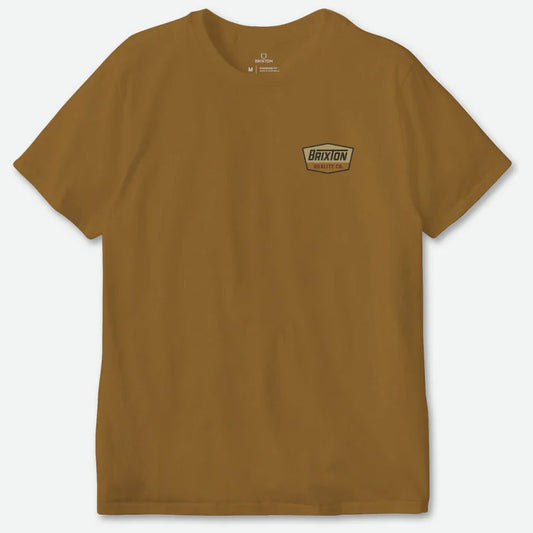 BRIXTON Regal S/S Standard T-Shirt - Timber