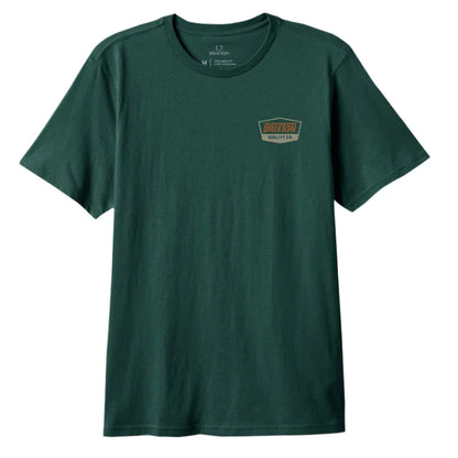 BRIXTON Regal S/S Standard T-Shirt - Hunter Green