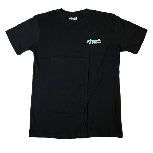 Stunt Men's Fukuoka Black Short Sleeve T-Shirt