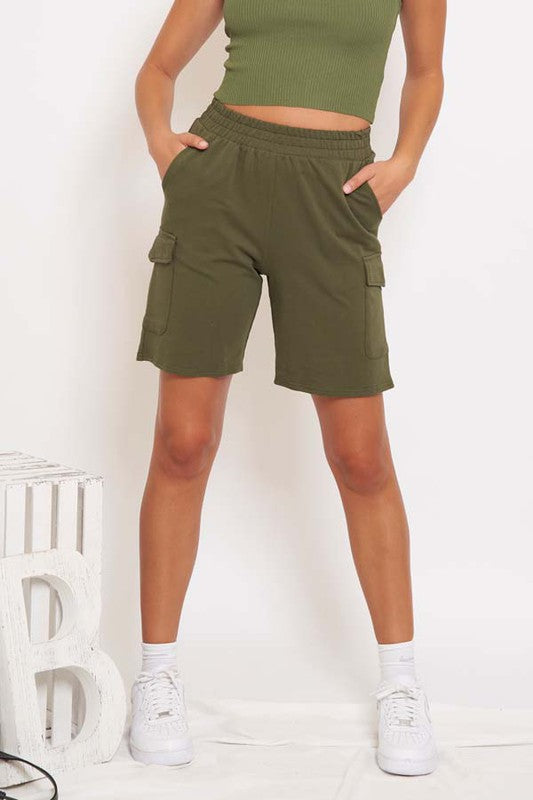 Terry Shorts Side Pockets