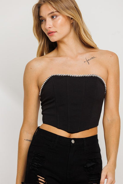 Women's Ponte Tube Top