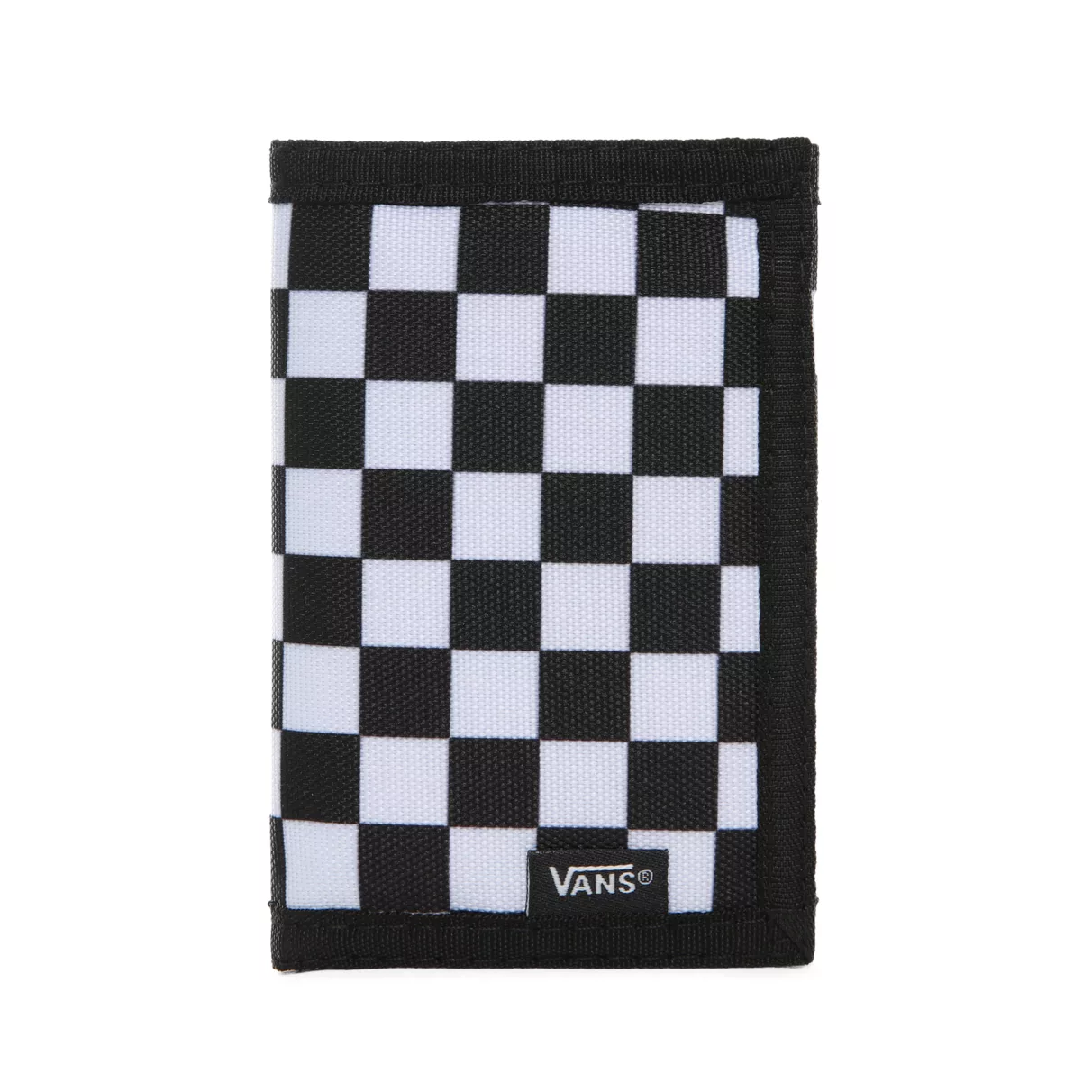 VANS Black & White Checkerboard Slipped Wallet