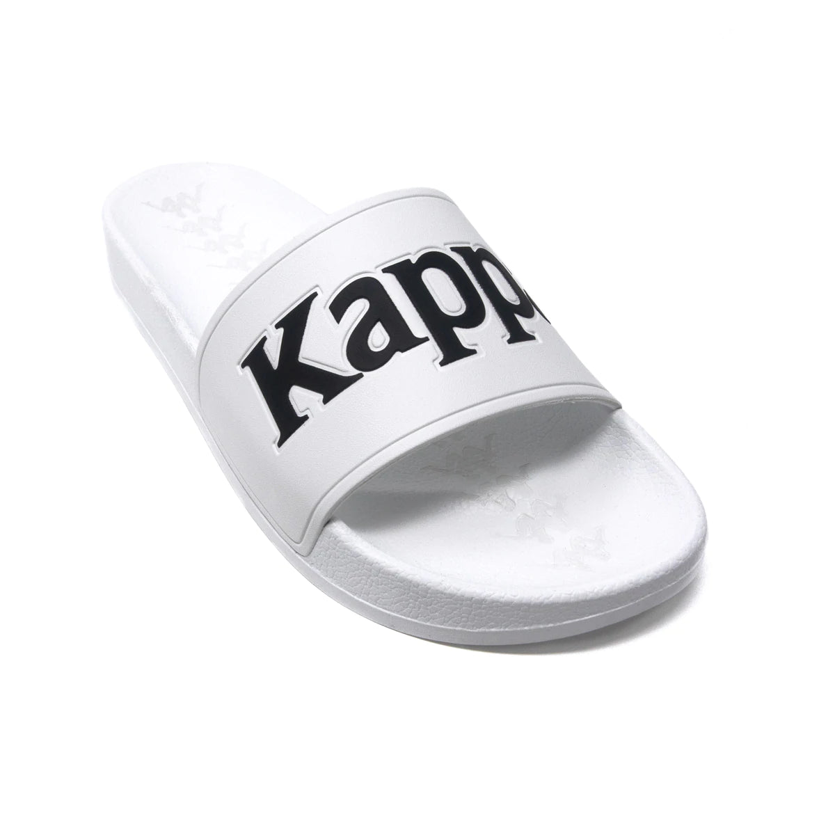 Kappa 222 Banda Adam 9 Slides - White Black Grey