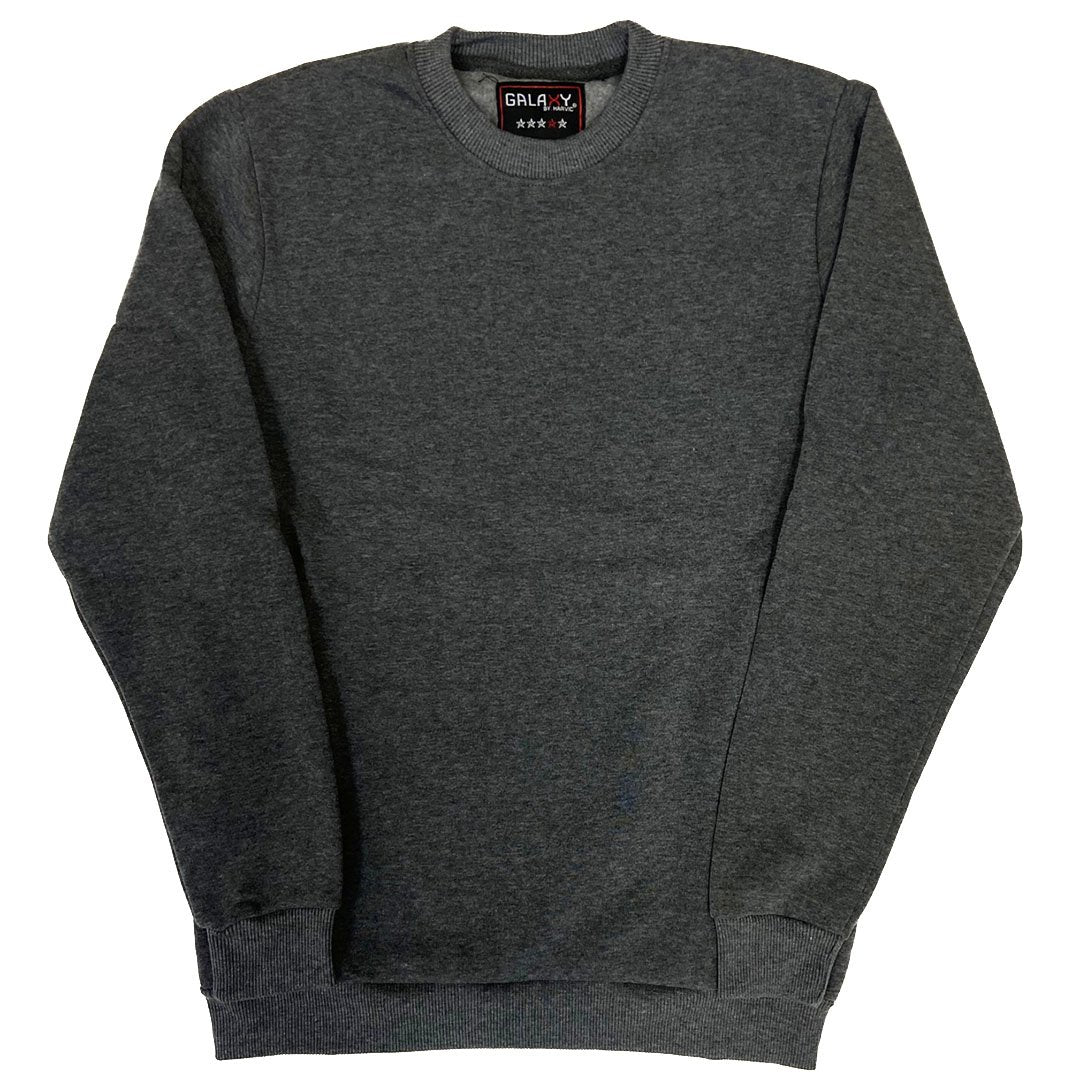 Basic Pullover Fleece Sweatshirt
