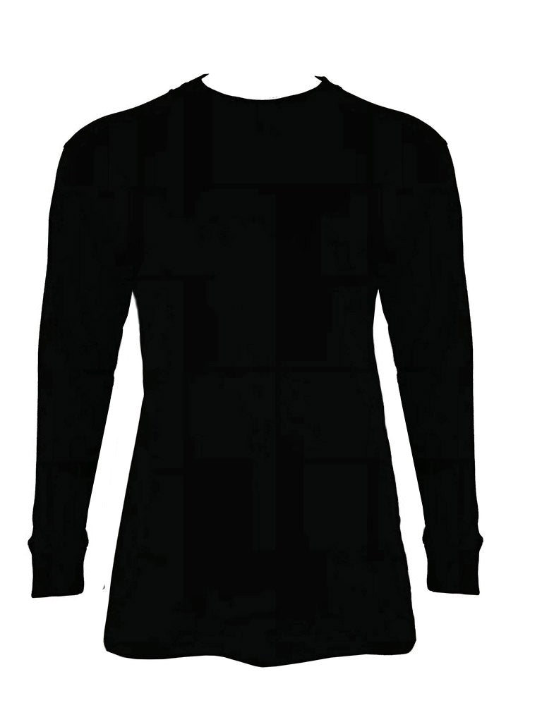 Plain Long Sleeve T-Shirt Black