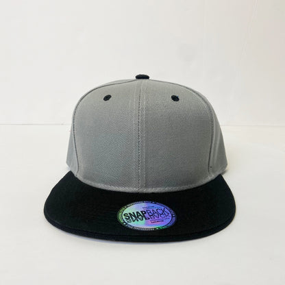 Classic 5 Panel Snapback Two Tone Hat