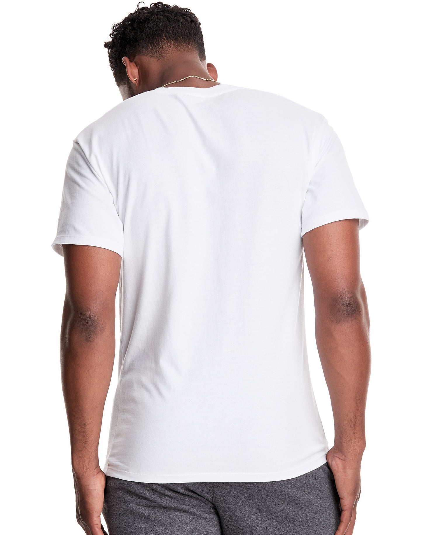 Champion Authentic Script Logo Print Jersey T-Shirt - White