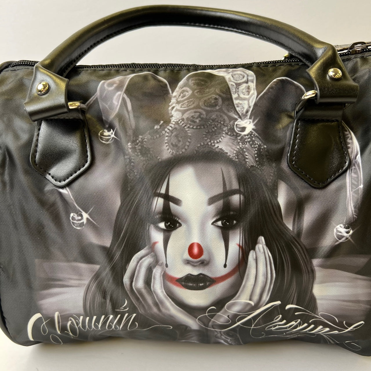 DGA Clownin Around Clown Art Angels Cholo Handbag