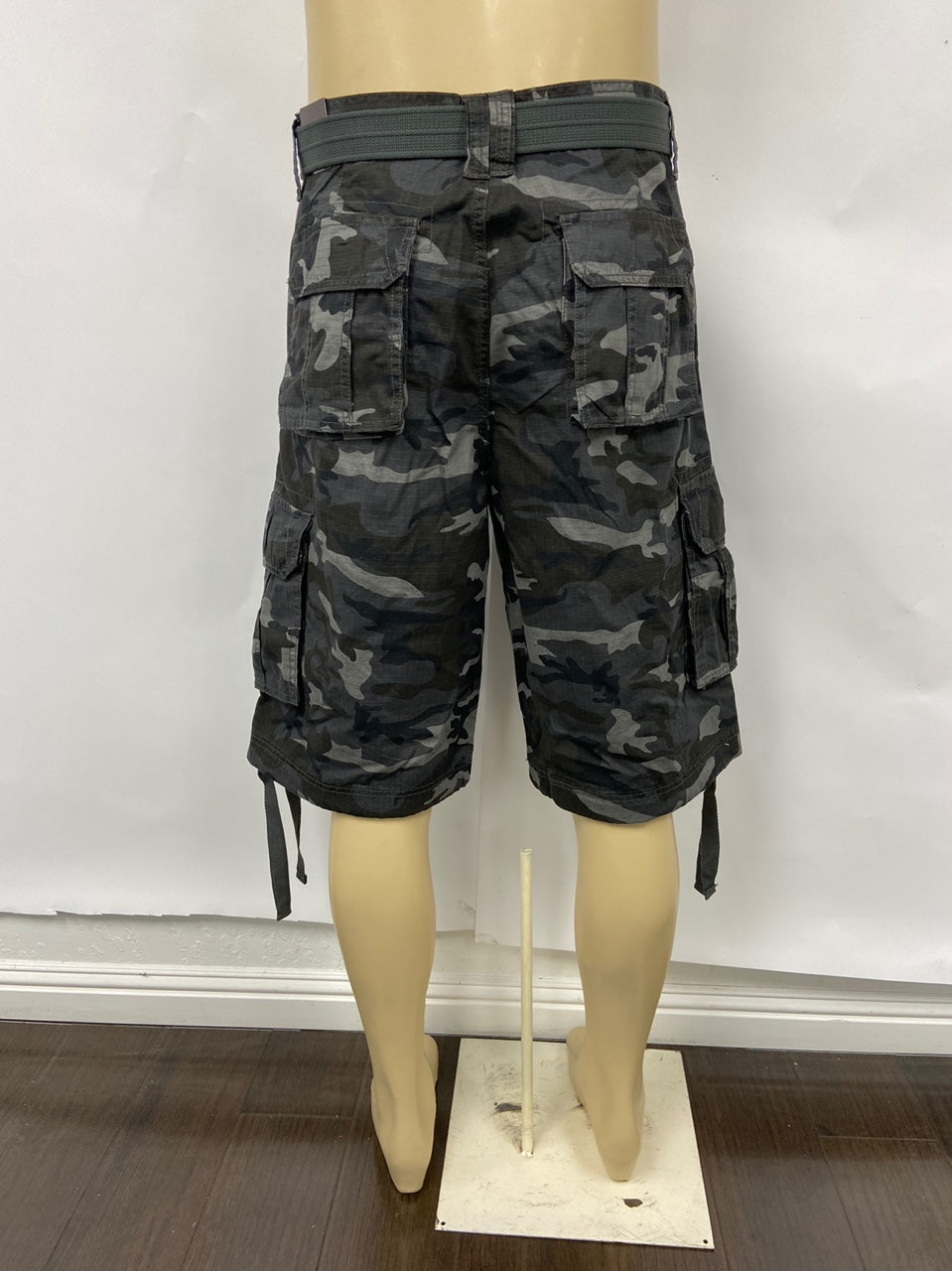 Camoflauge Military Cargo Shorts with Pockets