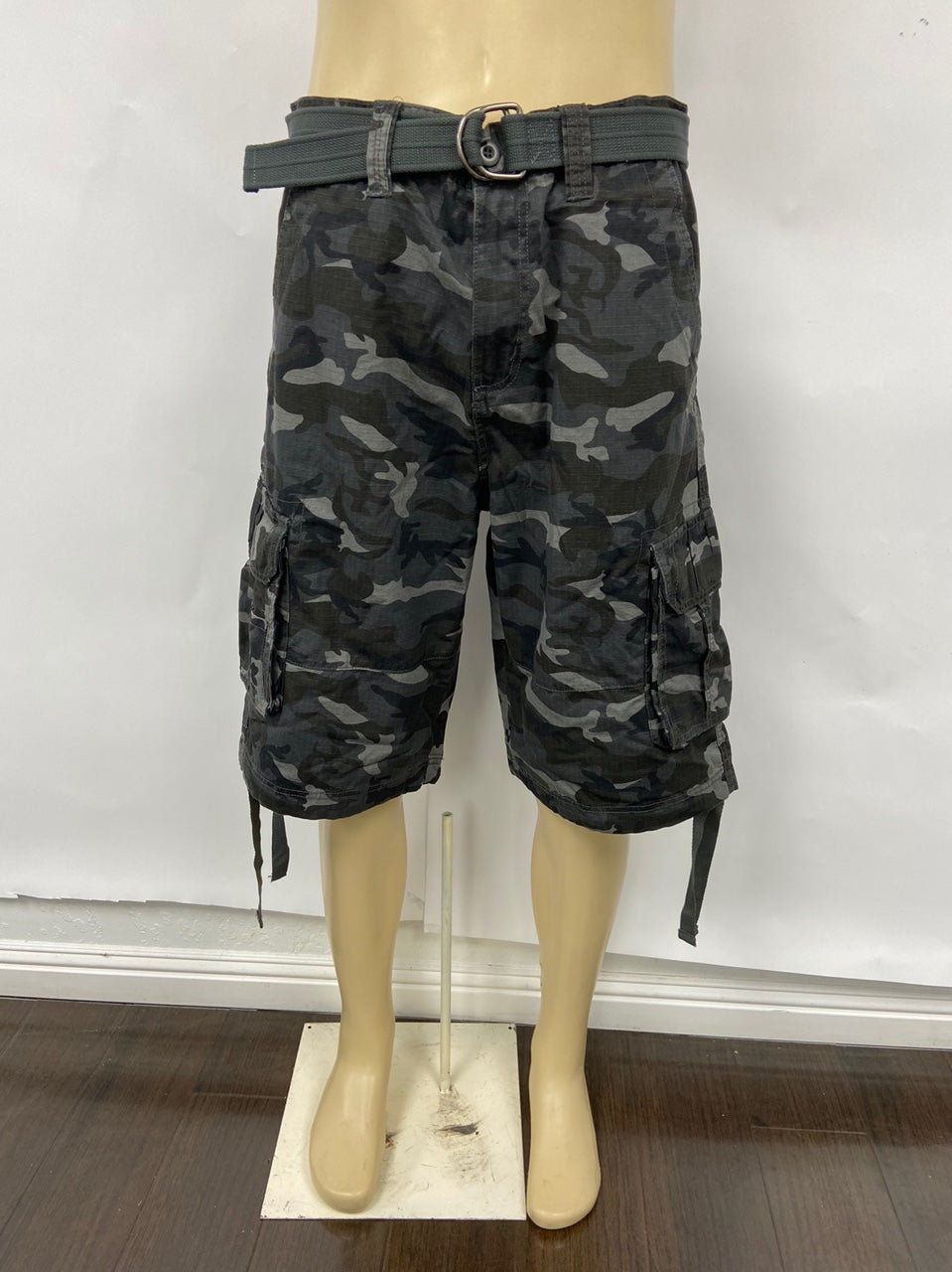 Camoflauge Military Cargo Shorts with Pockets