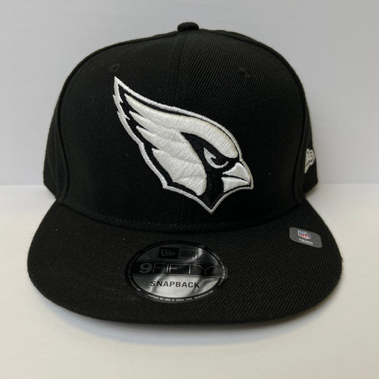 New Era Cardinals Black 9FIFTY Snapback Hat