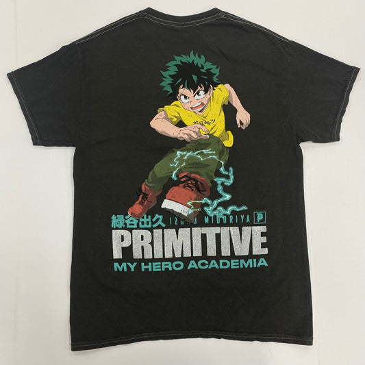 Primitive x My Hero Academia Full Cowl Black Wash T-Shirt