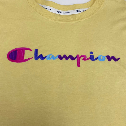 Champion Women's Classic Tee, Watercolor Logo