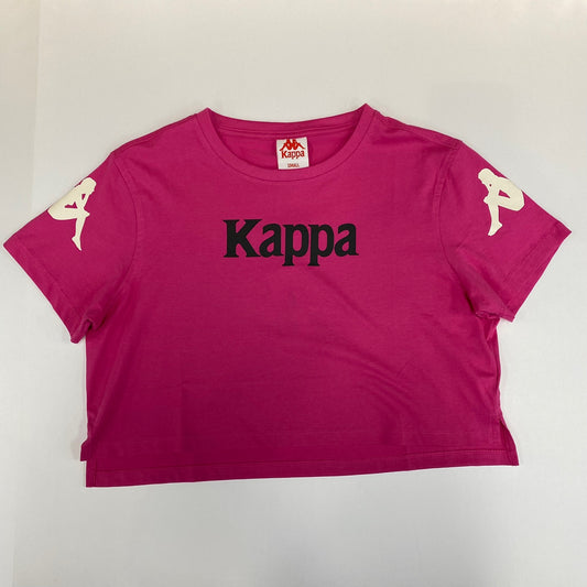 KAPPA Authentic Amilk T-Shirt - Pink Black