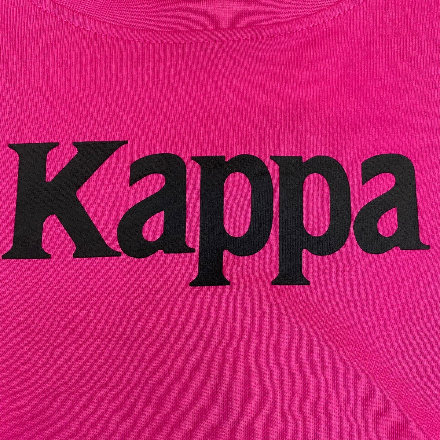 KAPPA Authentic Amilk T-Shirt - Pink Black