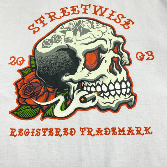 STREETWISE Floral Rose Ruined Graphic T-Shirt