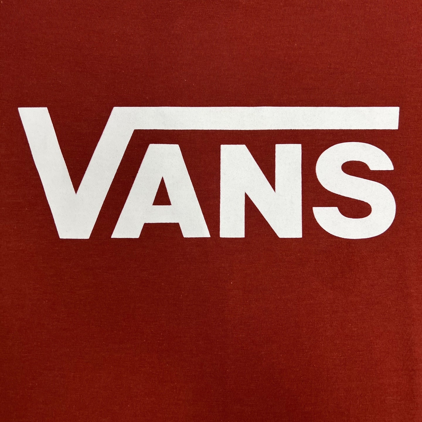 VANS Classic Logo Red Orange T-Shirt