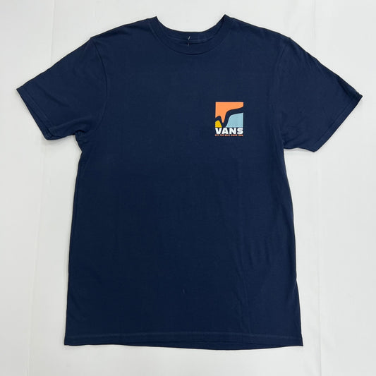 VANS Swoop V Logo Graphic T-Shirt