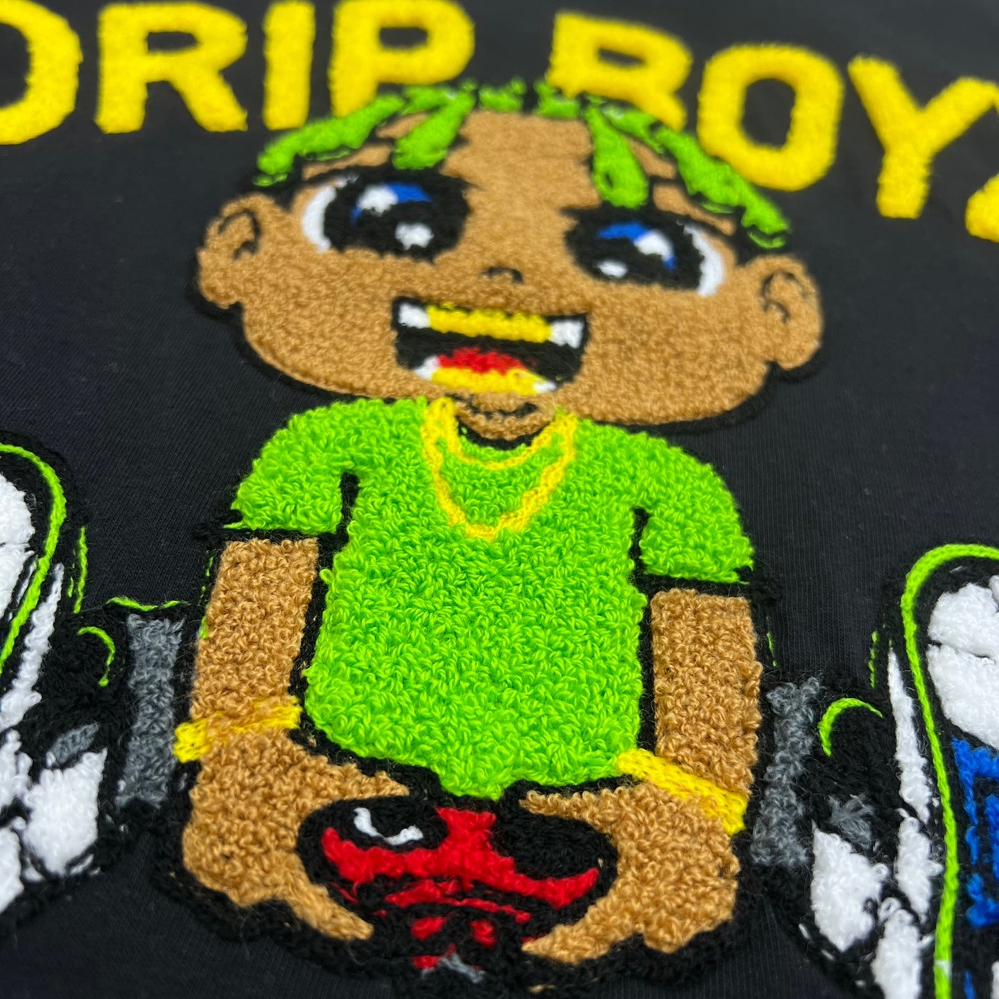 FWRD Drop Boyz Patch Graphic T-Shirt - Black