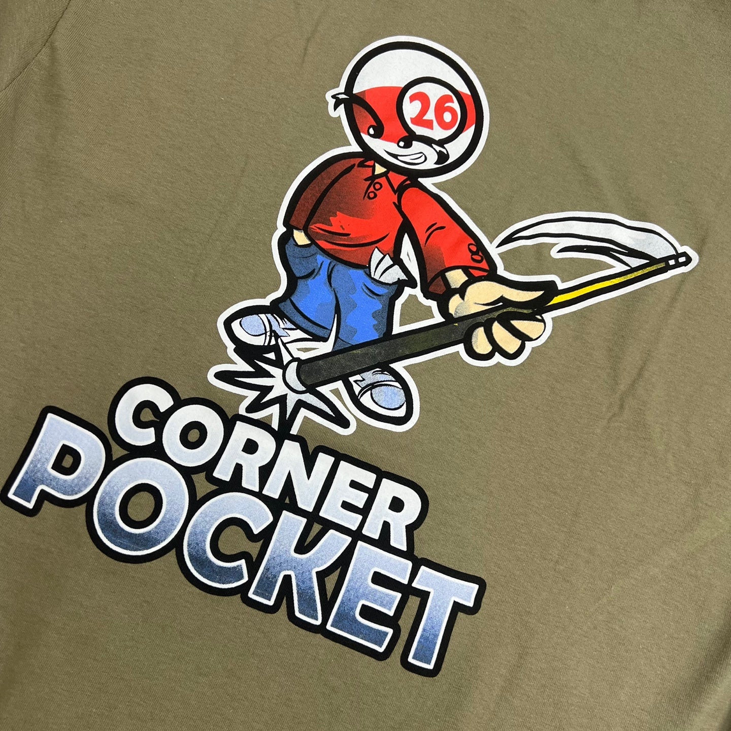26RED Corner Pocket Graphic T-Shirt