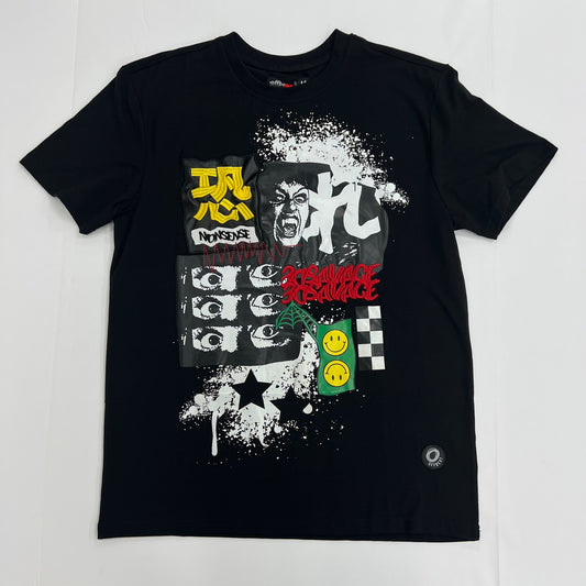 OFFBEAT 3D Savage Graphic T-Shirt