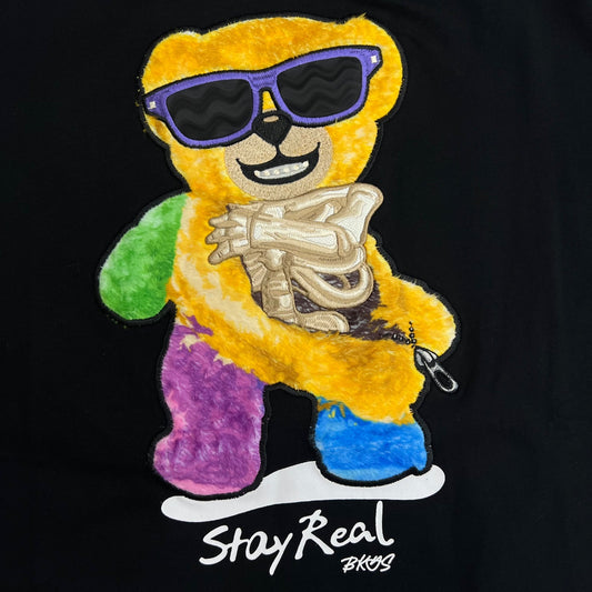 BKYS Stay Real Graphic T-Shirt