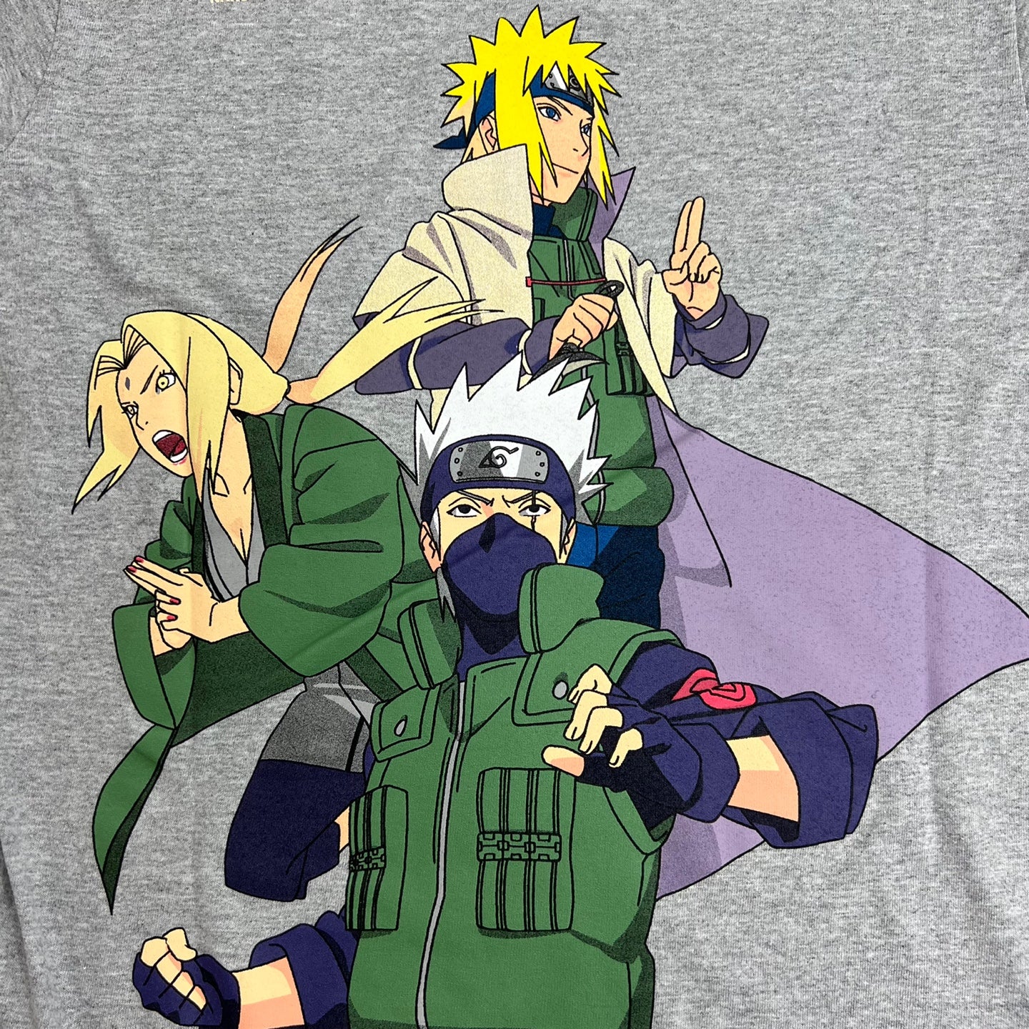 PRIMITIVE x Naruto Hokage T-Shirt - Heather Grey