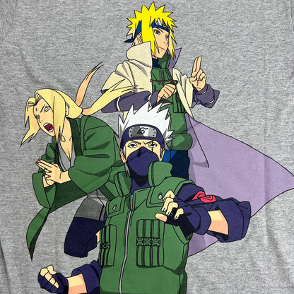 PRIMITIVE x Naruto Hokage T-Shirt - Heather Grey