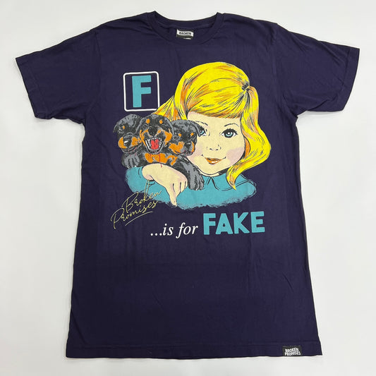 BROKEN PROMISES F is for Fake Graphic T-Shirt