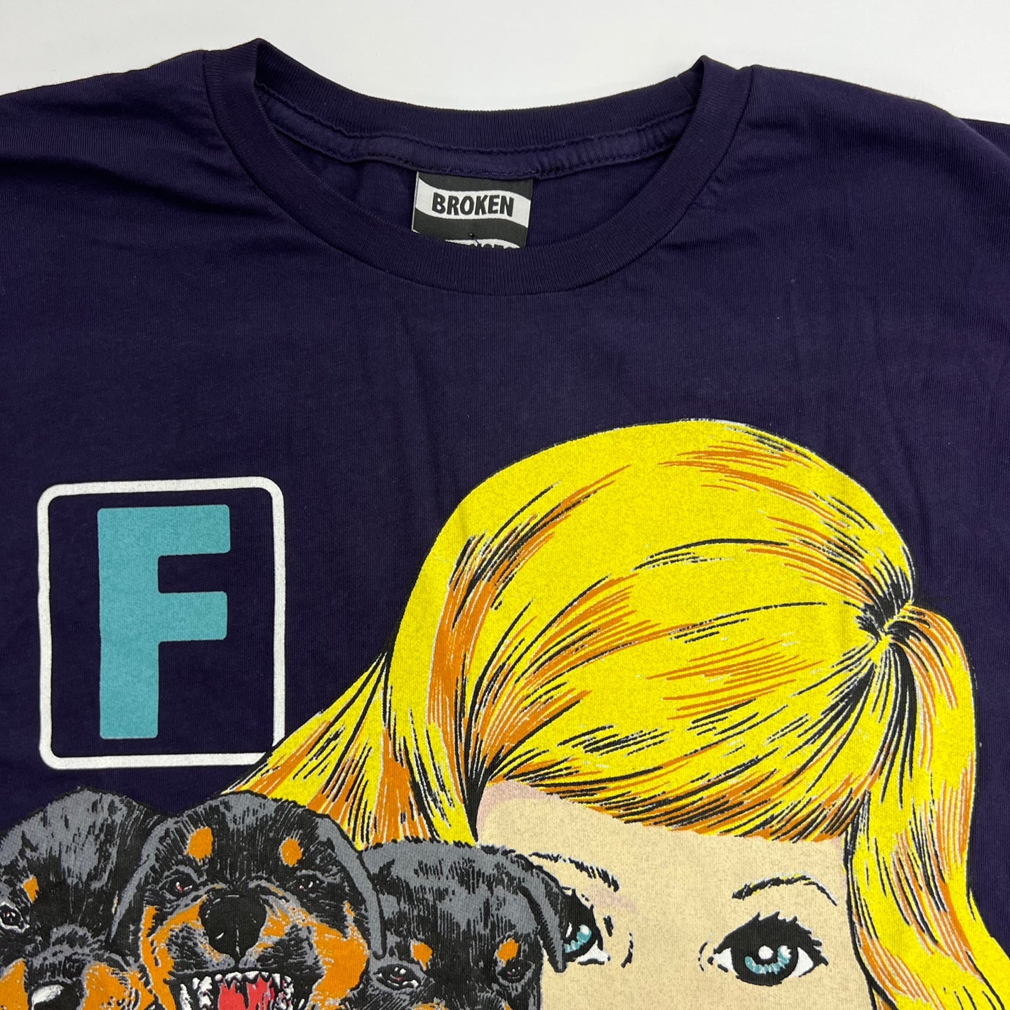 BROKEN PROMISES F is for Fake Graphic T-Shirt