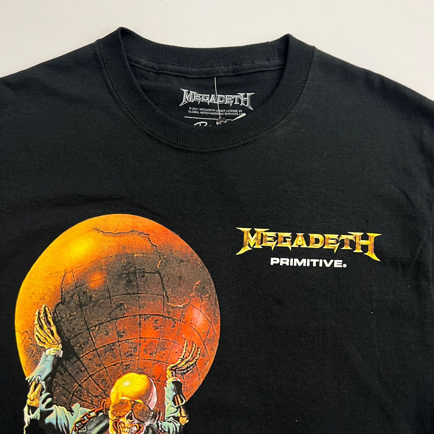 PRIMITIVE x MEGADETH Dawn Patrol T-Shirt - Black