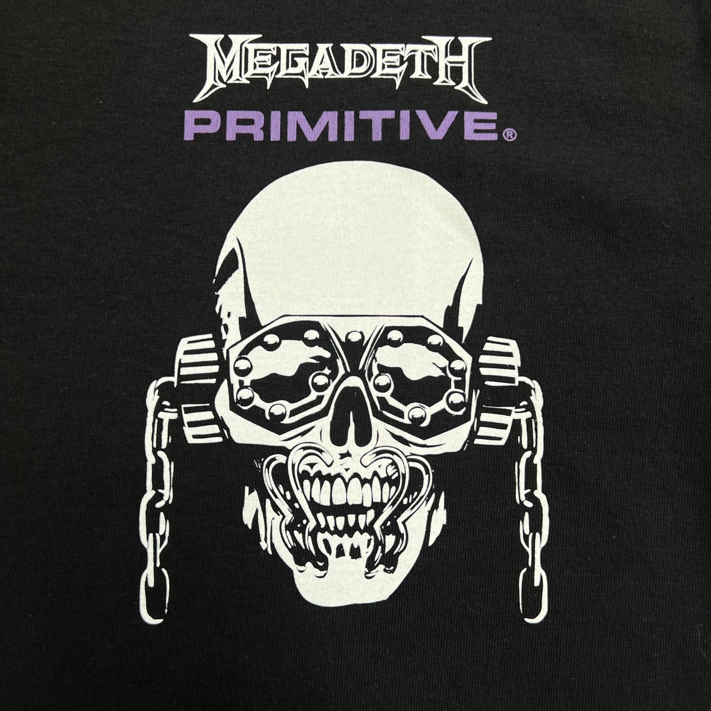 PRIMITIVE x Megadeath Dirty P Chains T-Shirt - BLACK