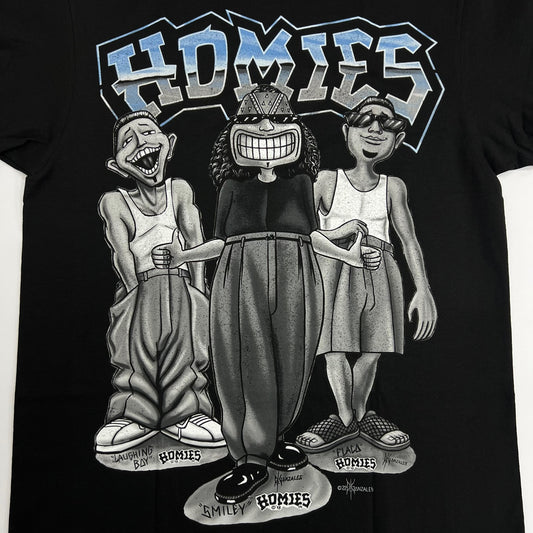 DGA Homies Smiley Trio Graphic T-Shirt