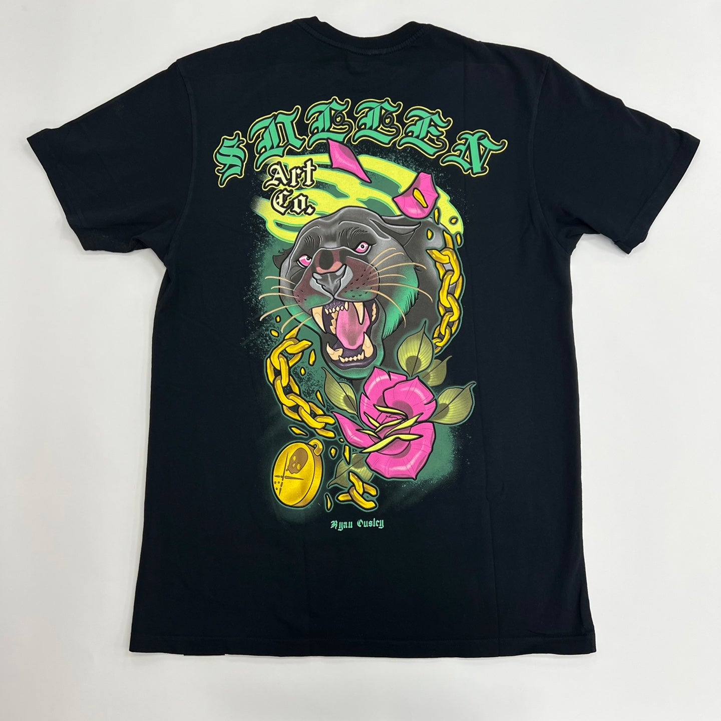 Sullen Art Collective Chained Panther T-Shirt