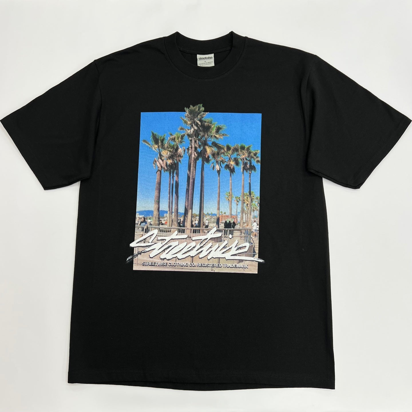 STREETWISE Palm Tree Venice Graphic T-Shirt – K MOMO