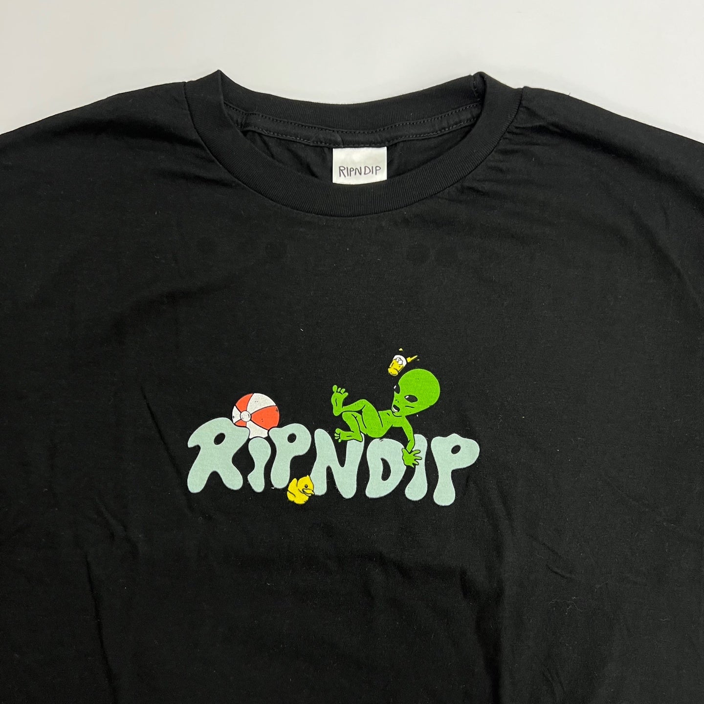 Ripndip Splash Logo-print Cotton T-shirt