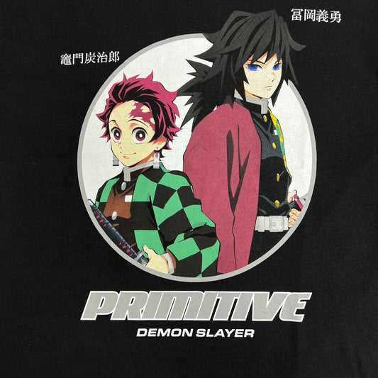 Primitive X Demon Slayer Graphic T-Shirt - Black