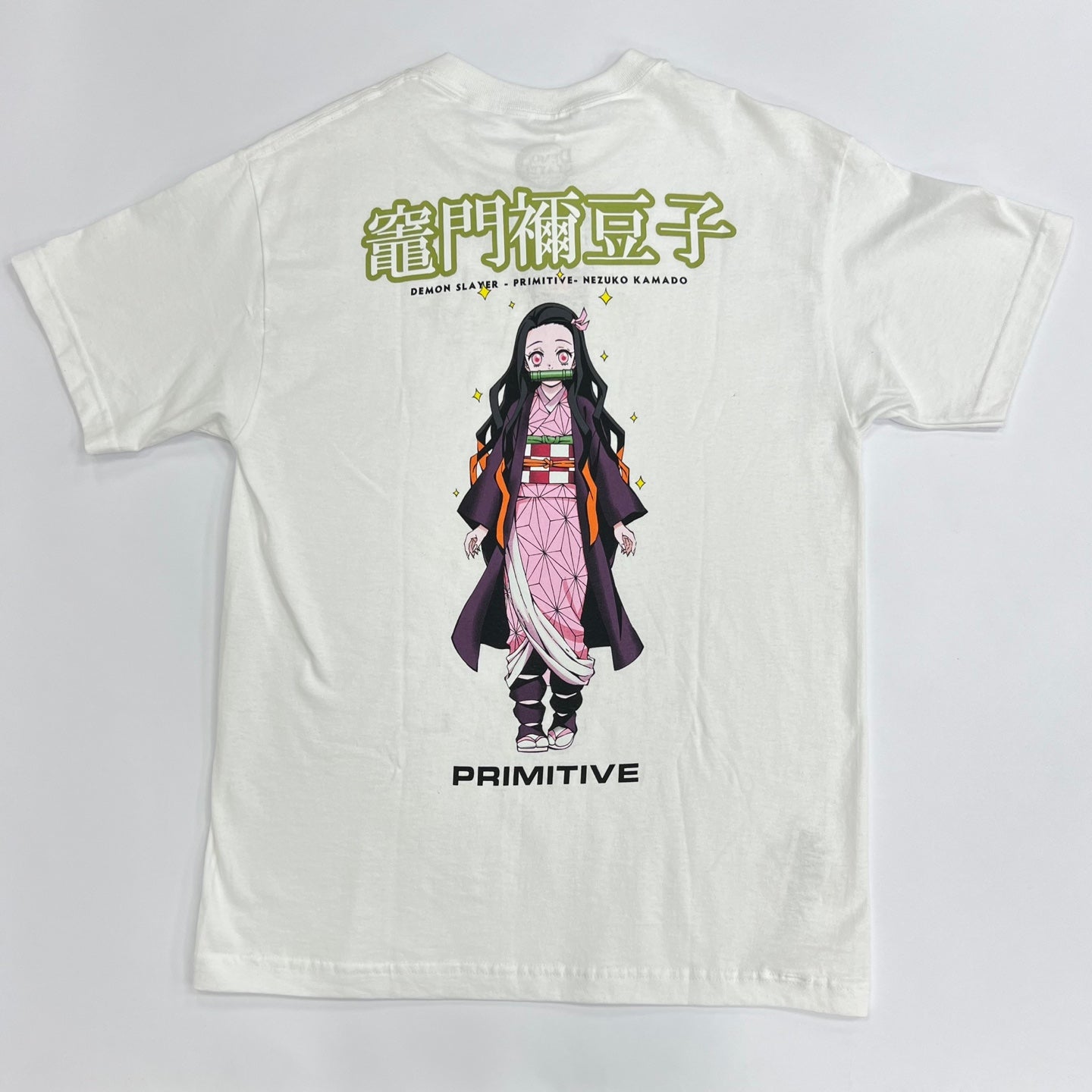 Primitive X Demon Slayer Nezuko Kamado T-Shirt - White