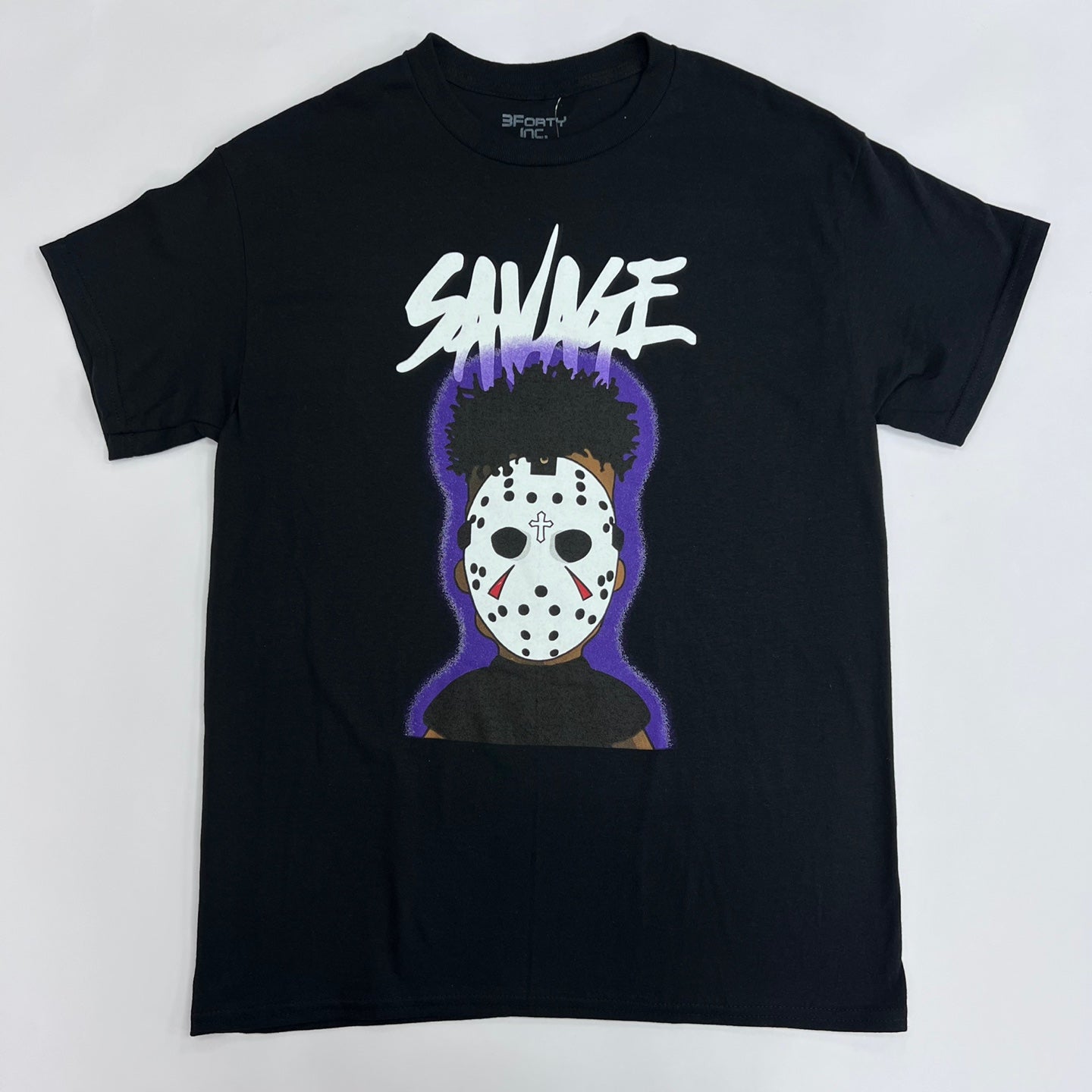3FORTY Spooky Halloween Graphic Savage T-Shirt