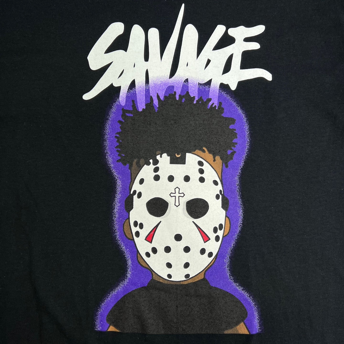3FORTY Spooky Halloween Graphic Savage T-Shirt