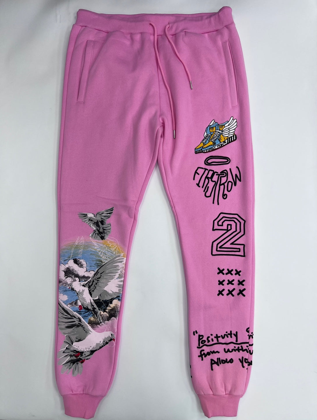 FIRST ROW Flying Sneaker Sweatpants Joggers