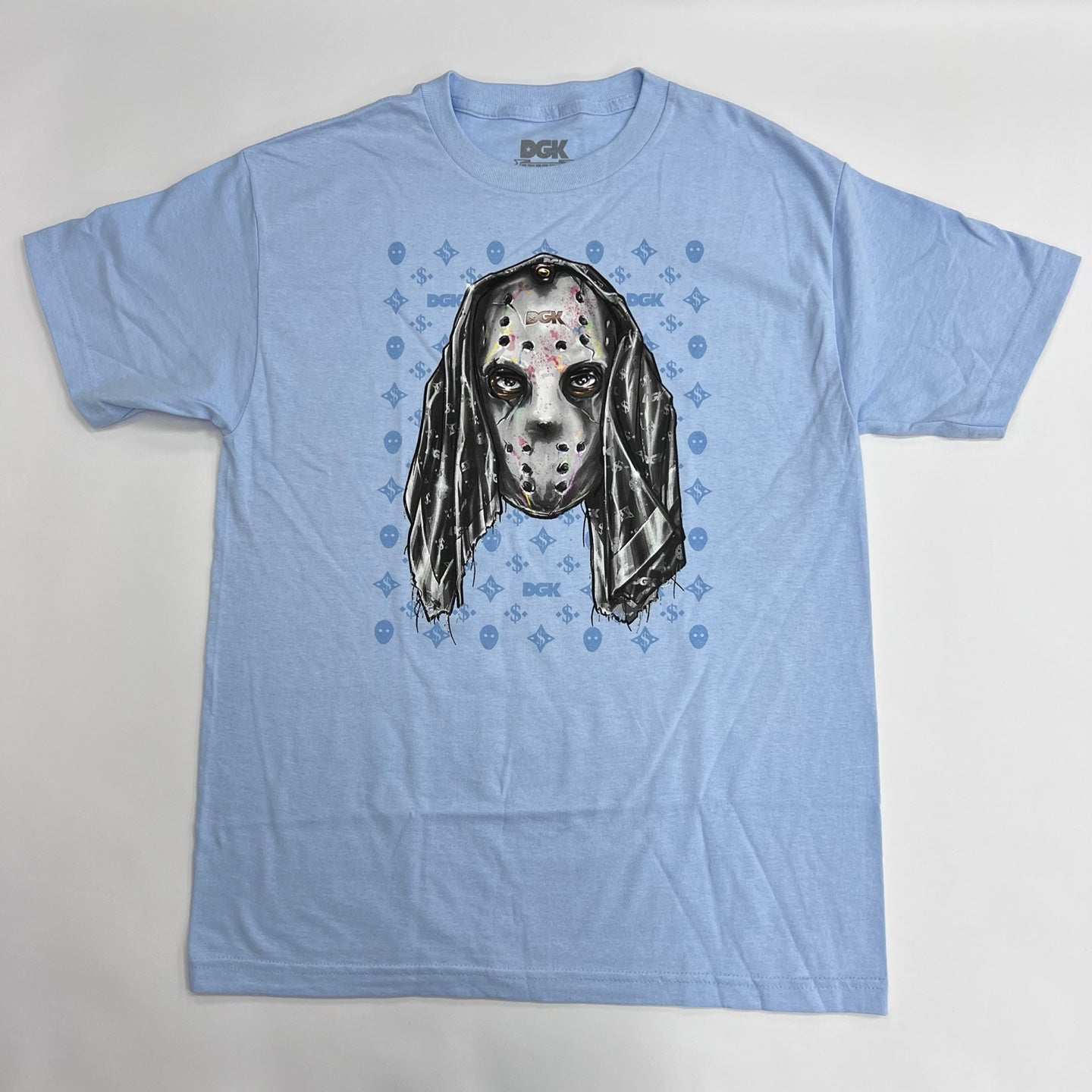 DGK Halloween Freddy Graphic T-Shirt - Blue