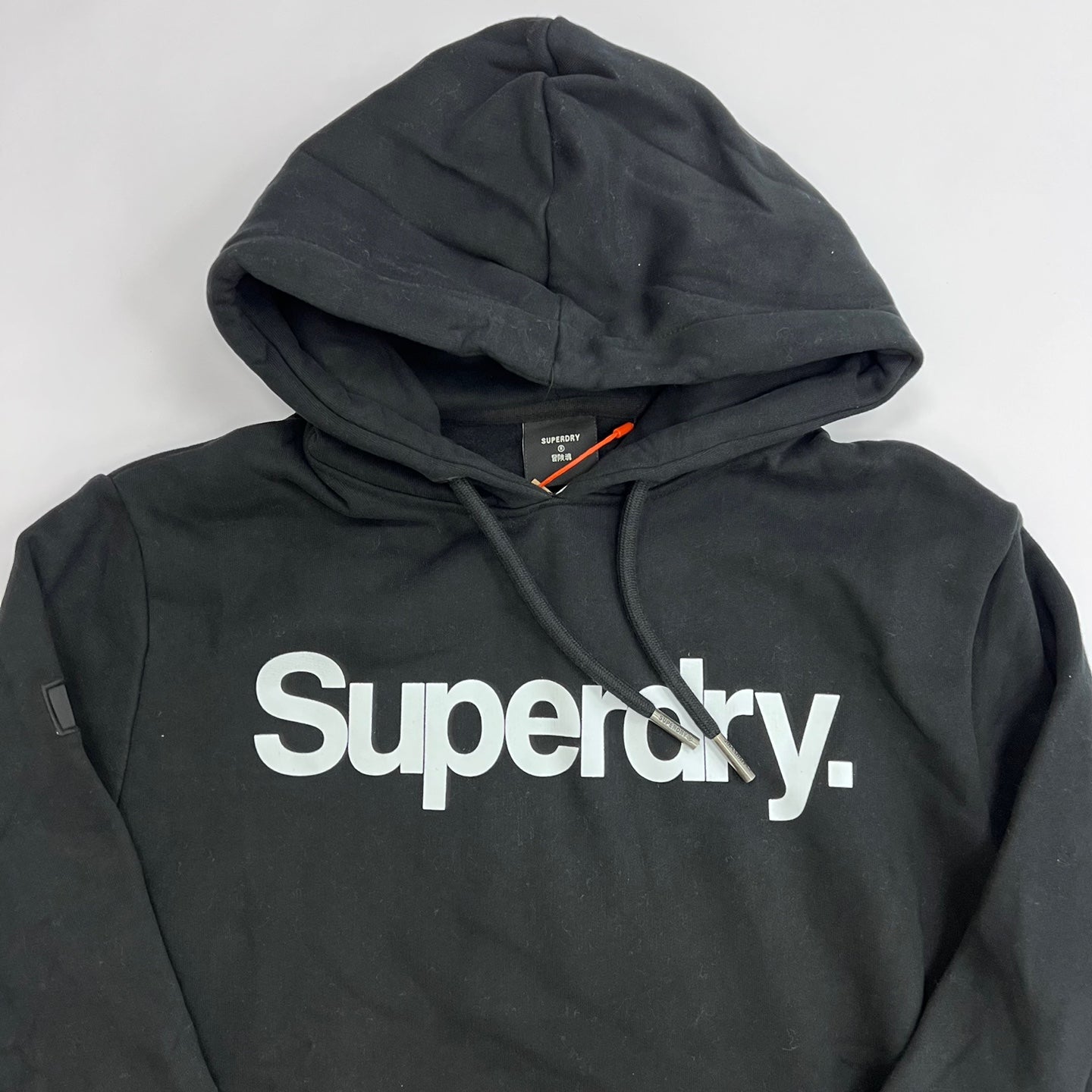 SUPERDRY Logo Print Pullover Hoodie
