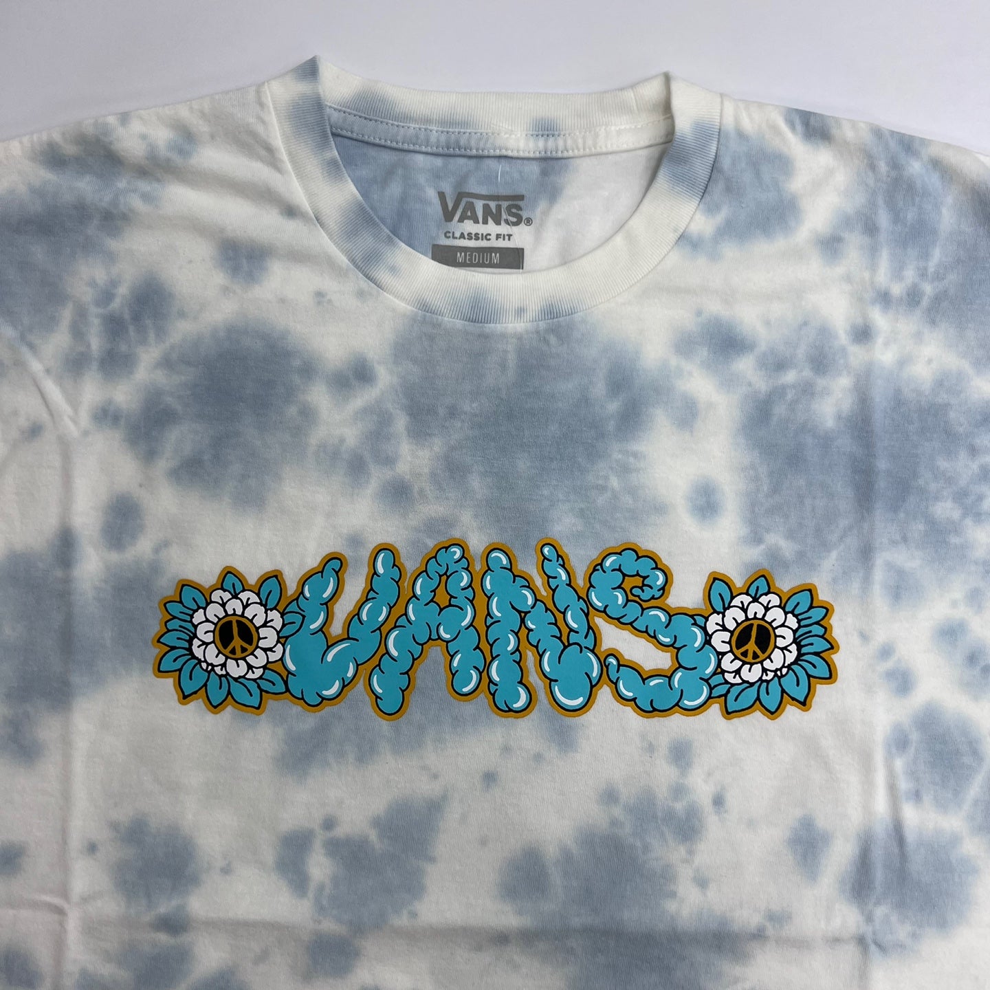 VANS Plant Peach Tie dye Graphic T-Shirt